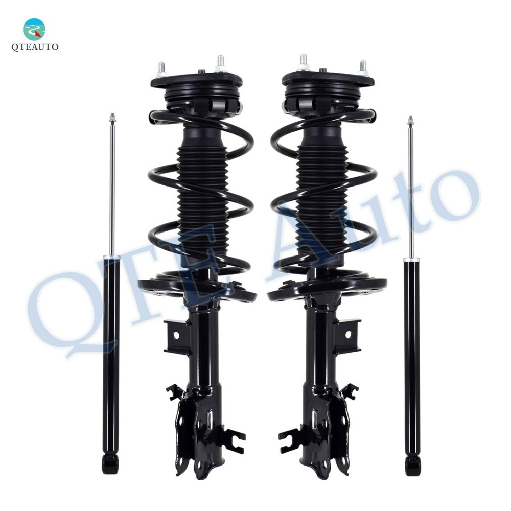 Set Front Quick Complete Strut-Coil Spring Assembly-Rear Shock For 2016 Scion IA