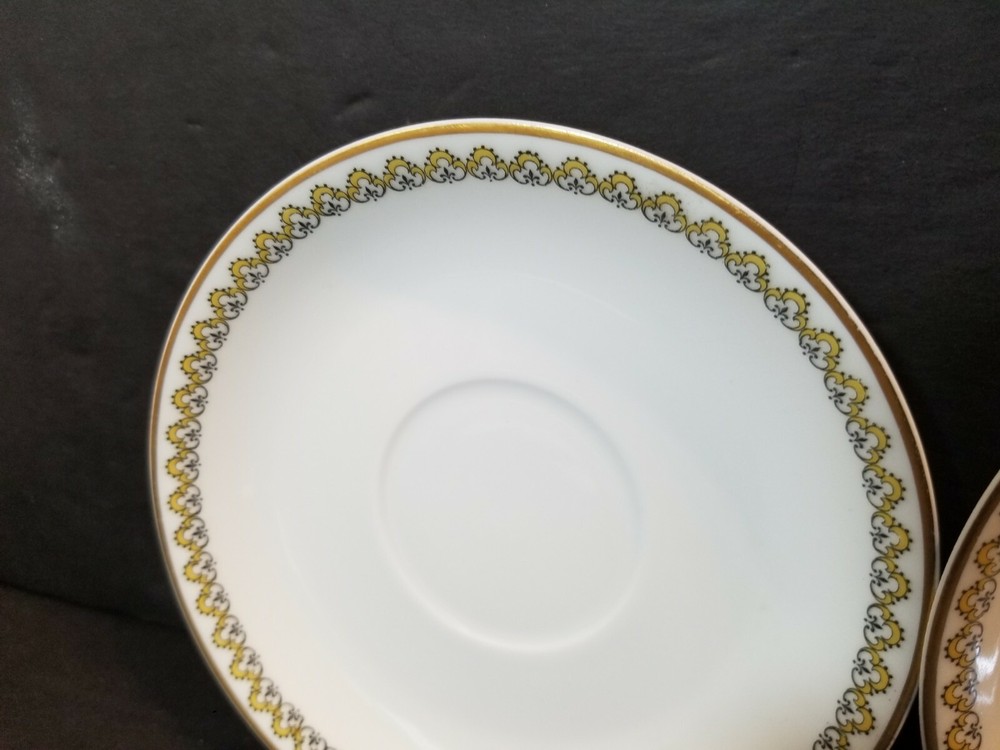 Schleiger 796 By Haviland 2 Pcs. Saucers
