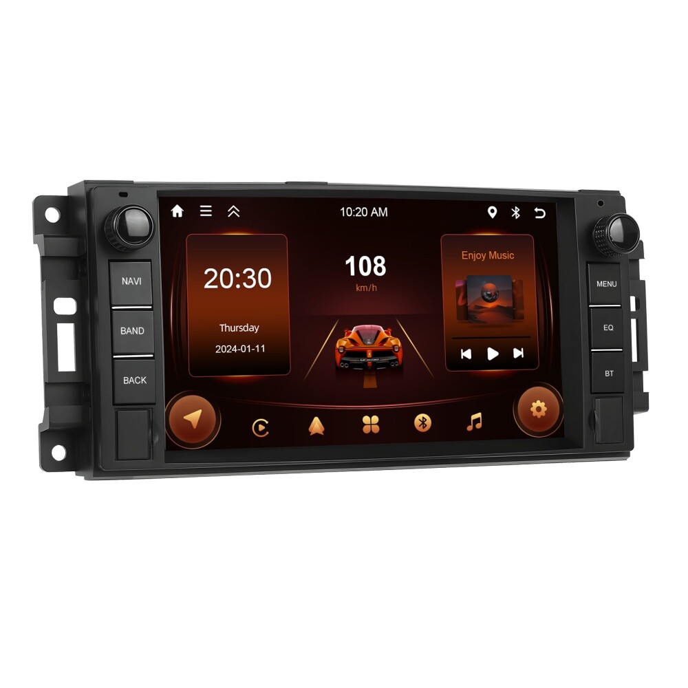 7" Carplay For Dodge RAM 1500 2500 2009-2012 Android 15 Car Radio GPS NAV Stereo