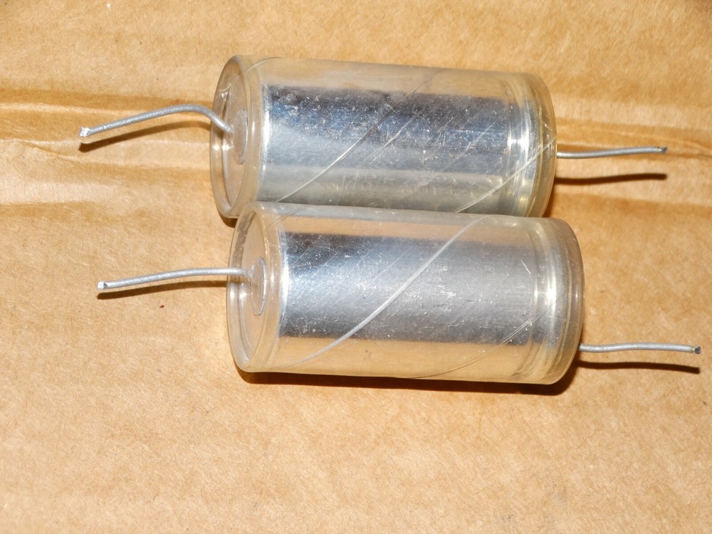 2 - Vintage "TM Capacitor" Pulls 30mfd 250v (Quantity Available)