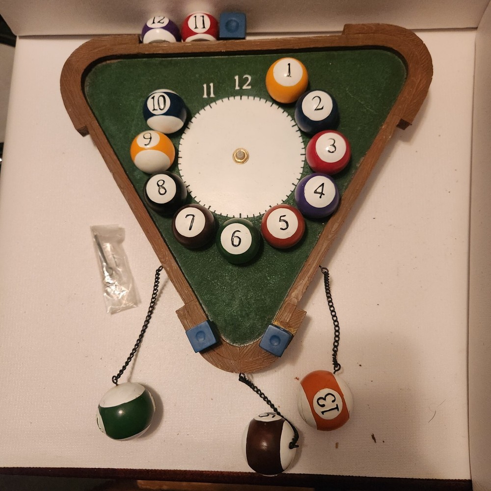 Billard Pool Ball Wall Clock