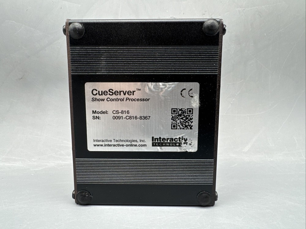 Interactive Technologies CueServer CS-816 DMX Lighting Controller