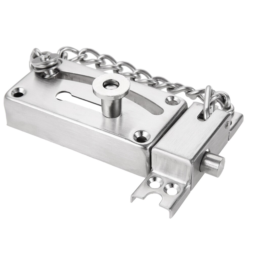 1PC Chain Door Guard Lock Slide Catch Lock Bolt Latch AntiTheft Safety Door Lock