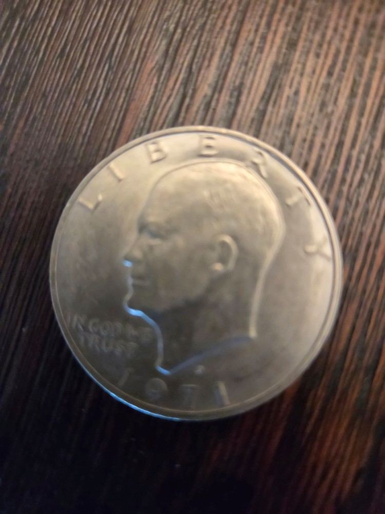 1971 eisenhower dollar coin