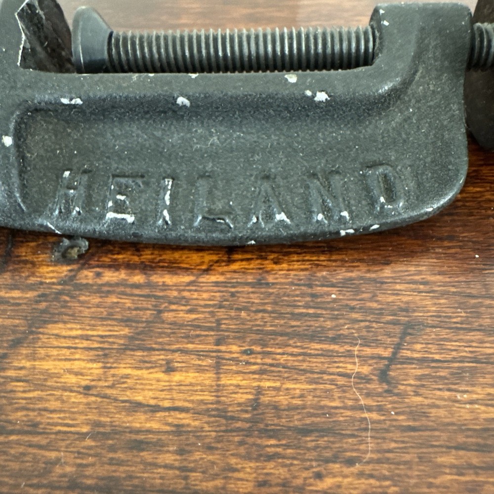 Vintage Heiland Light Mount Clamp Pivot Head