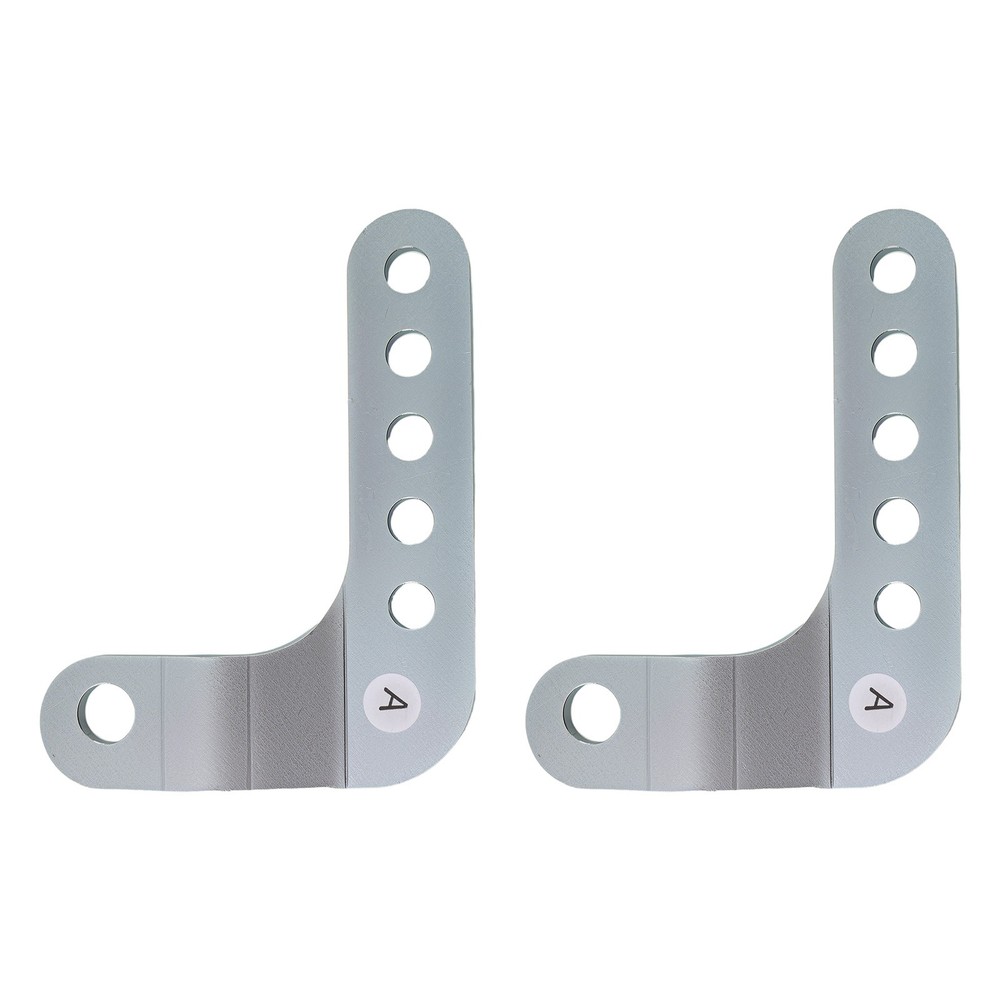 Adjustable Lower Brackets Coil Over Shock Mount Kit for 3" Axle Tubes Universal
