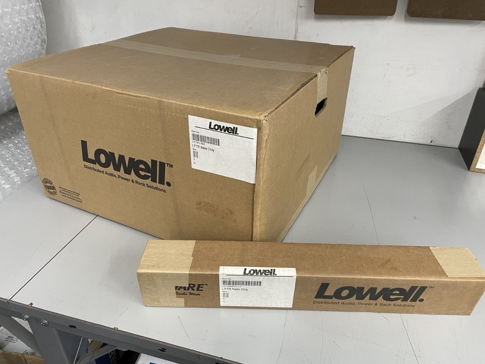 Lowell LPTR2-1219 Pull & Turn AV Equipment Rack System (Slide & Pivot / Rotate)