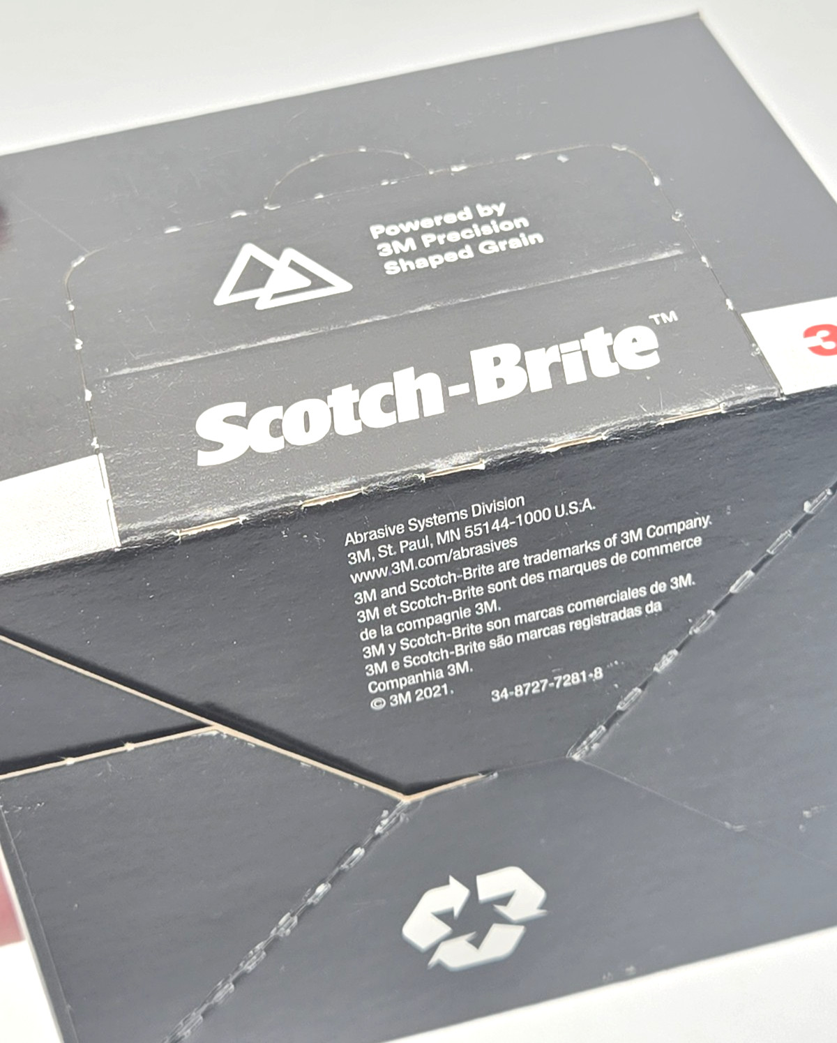 50/Box 3M 1” Scotch-Brite ROLOC 89321 Medium Red Precision Conditioning Disc