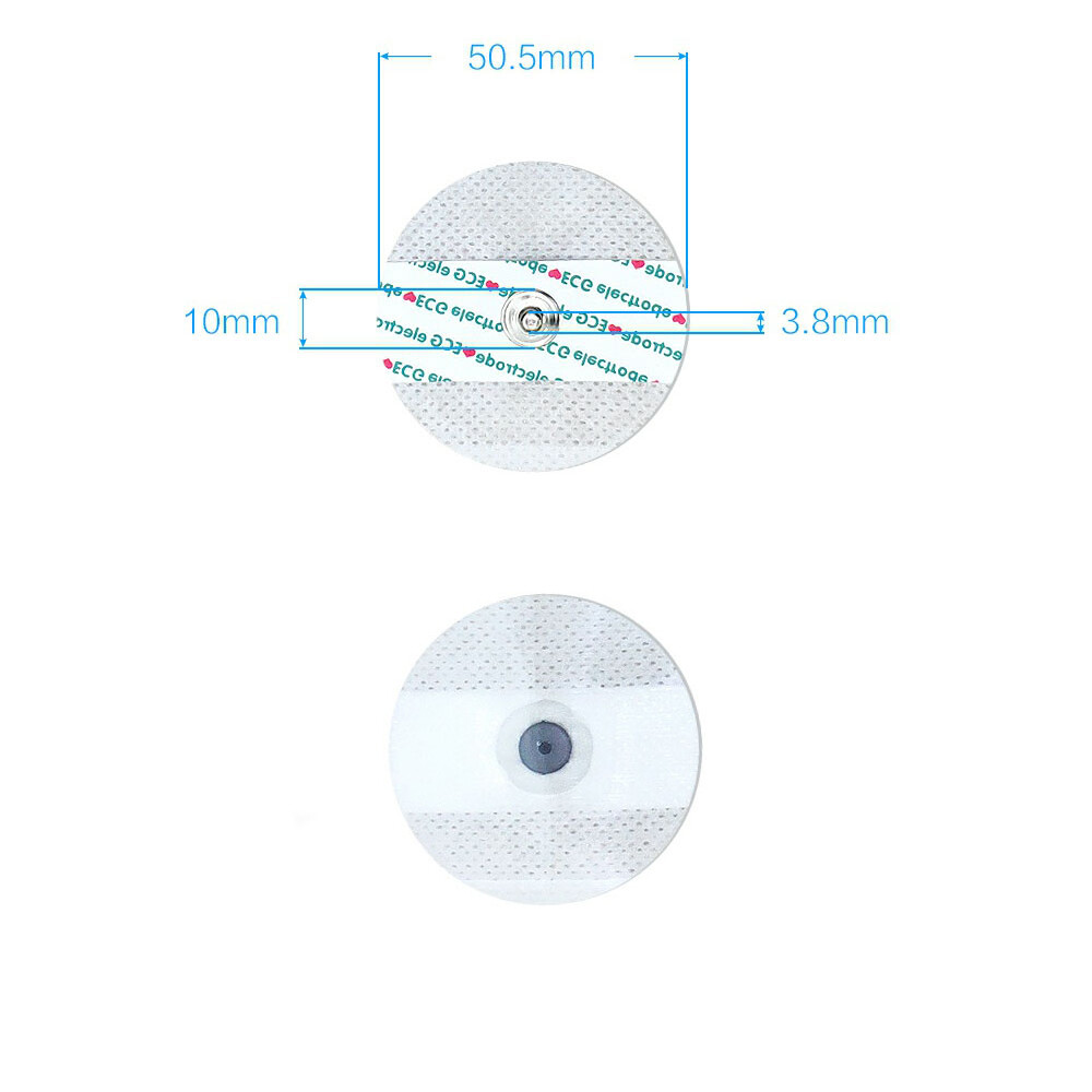 250pcs-ECG Electrodes Medical Disposable Electrode Patch EKG Accessory Electrode