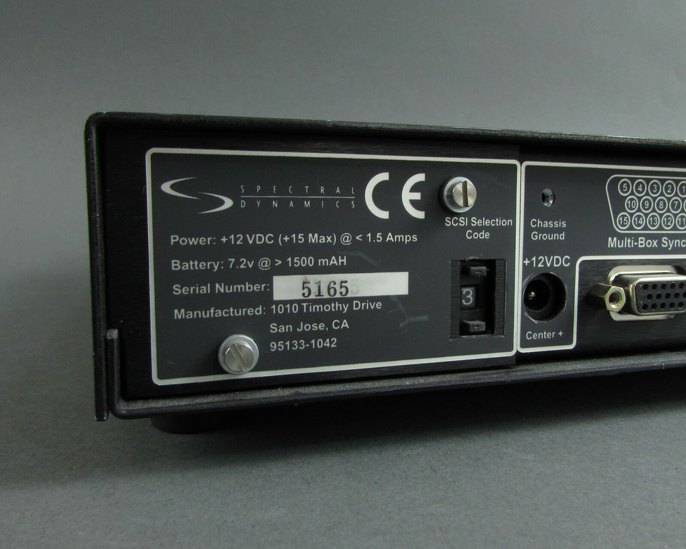 Spectral Dynamics / SigLab 50-21 Dynamic Signal Analyzer MC50-84