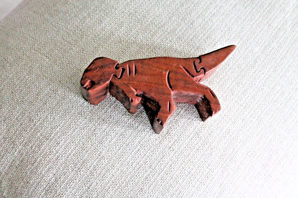 Dinosaur Puzzle Box Chippy Combination Rare Unisex Ring boxes Stacking fun Toy