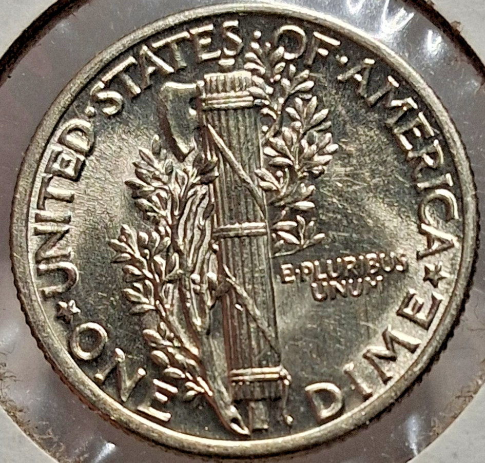 1941 Mercury Dime