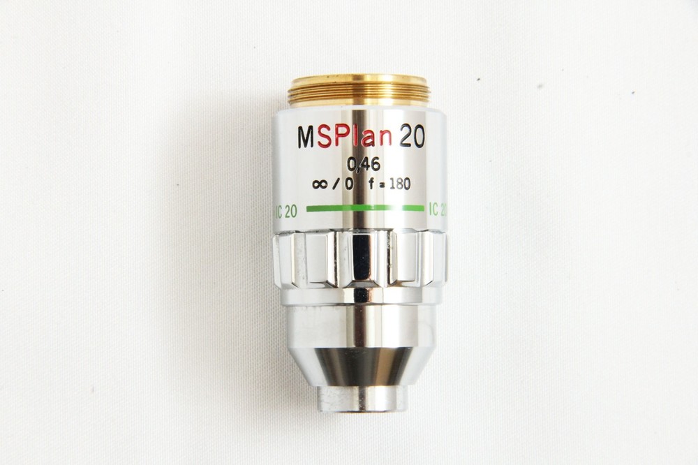 Olympus MSPlan 20x / 0.46  f=180 MS Plan Microscope Objective #5530