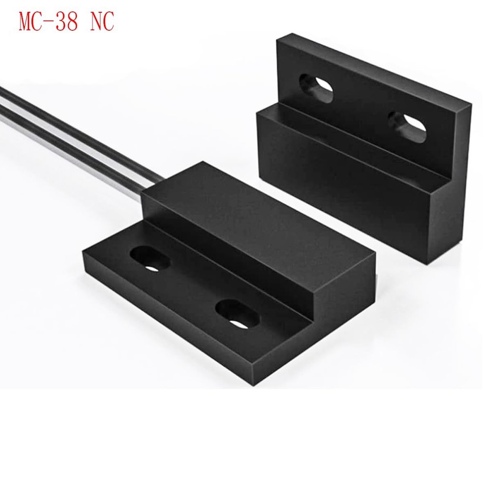 MC-38 NC Surface Mount Wired Security Window Door Contact Sensor Alarm...