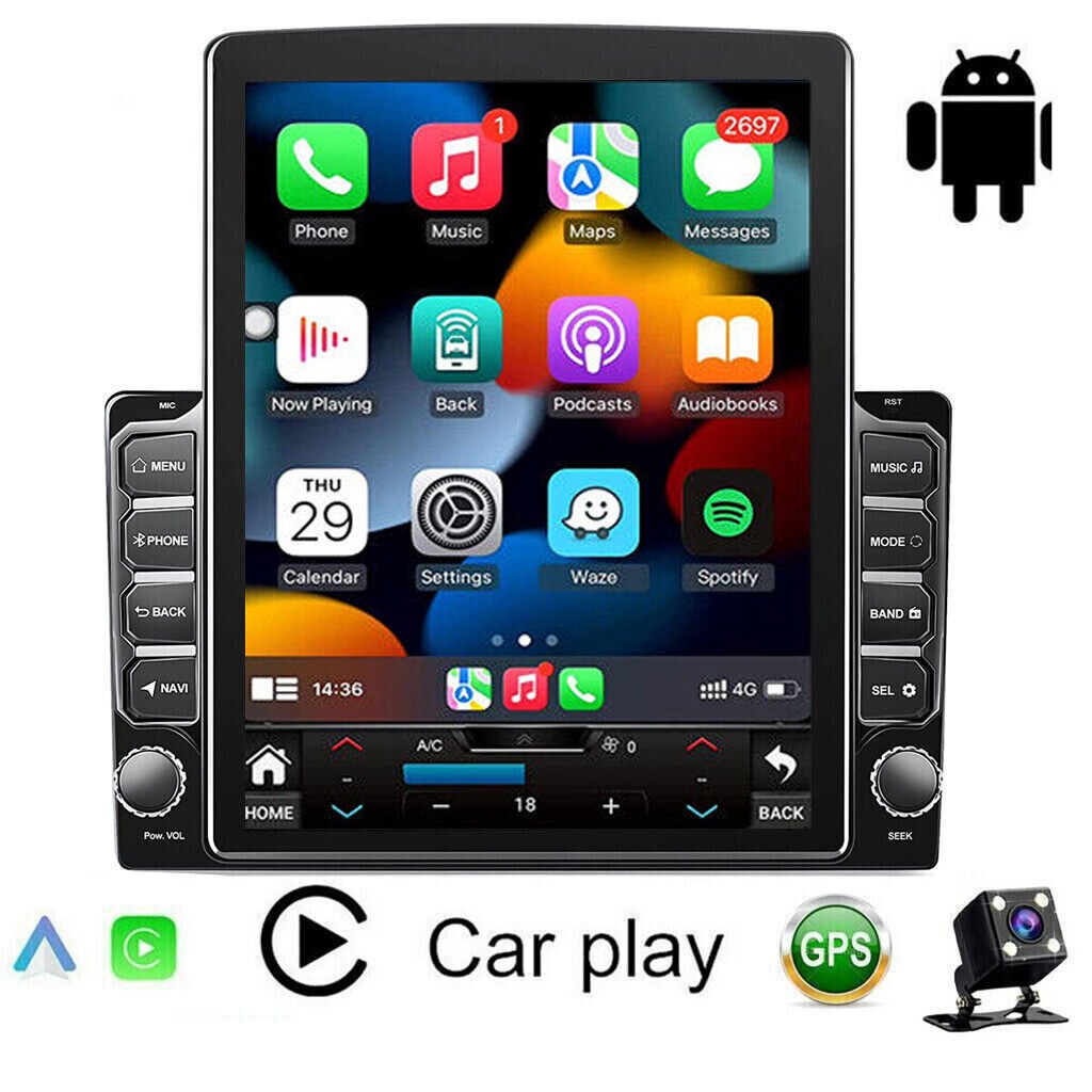 For 2007-2013 Toyota Tundra Sequoia Apple CarPlay Android Radio Stereo DSP AHD
