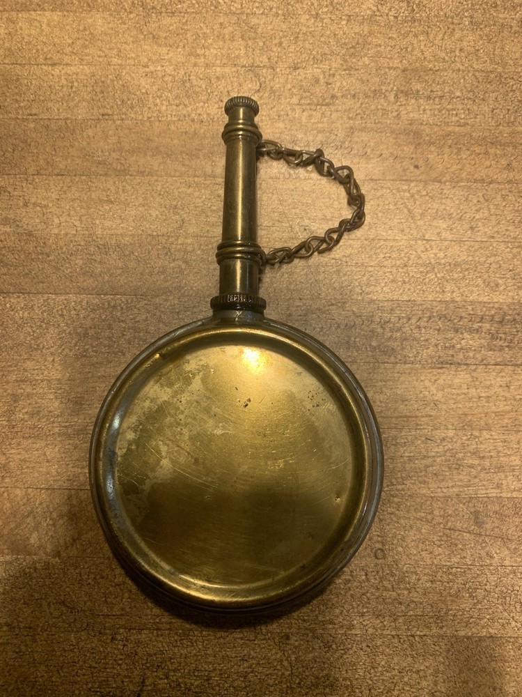 Antique Brass Banjo Oiler- War Time Oiler Can