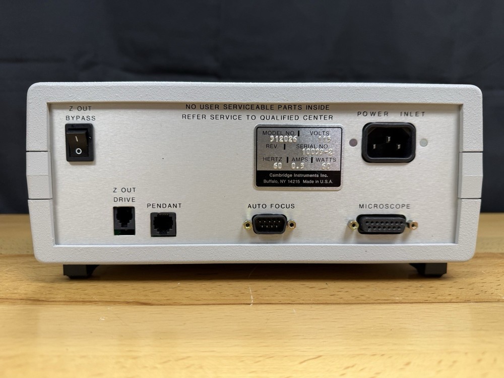 Cambridge Instruments MicroZoom Probe Controller Model 312026 w/ Remote Control