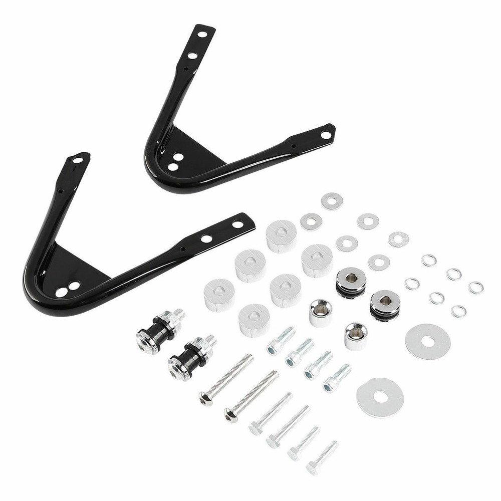 Quick Release Sissy Bar Backrest Docking Hardware Kits For Harley Touring 97-08