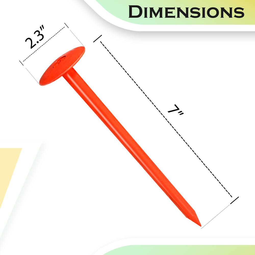 FEBTECH-Septic Tank Marker-2.3"x7-ProtectinG Septic Tank and Property Boundry