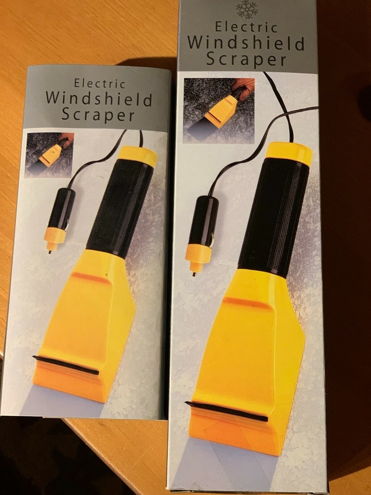 Electric Widnshield Scraper by E&B Giftware Car Lighter Plug In