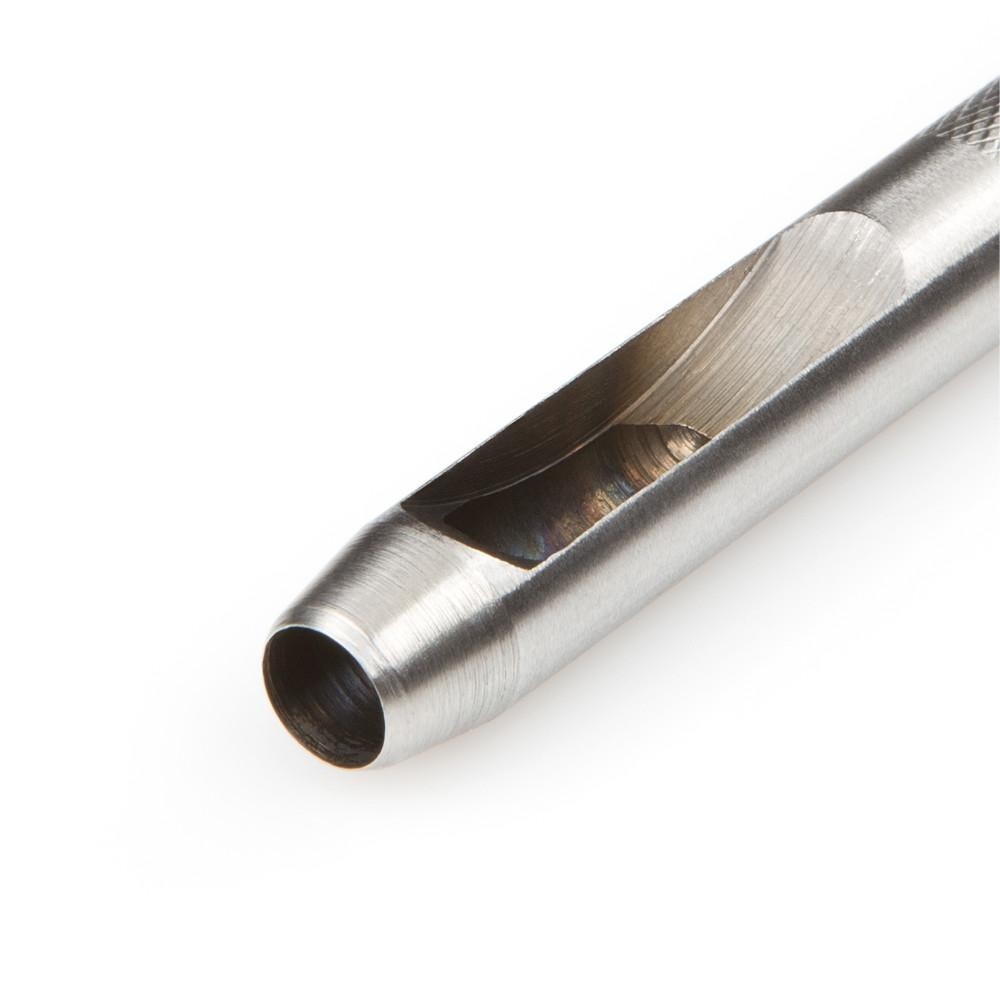 KING 9pc Heavy-Duty HOLLOW HOLE PUNCH SET, Gasket Vinyl Plastic Rubber Leather