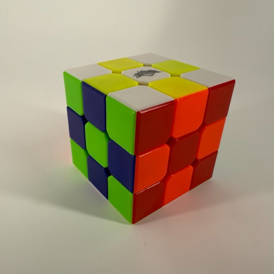 3-D-Fantix Cyclone Speed Cube Stickerless Magic Cube 3X3 Brainteaser