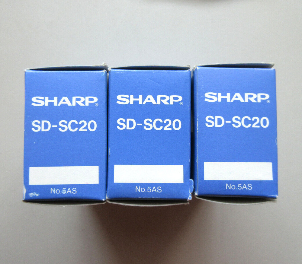 ⭐SHARP SD-SC20 STAPLE CARTRIDGES ( 3 LOT )