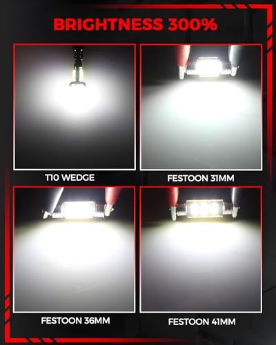 LED Interior Light Kit Package Replacement for GMC Sierra Chevy Silverado 1999