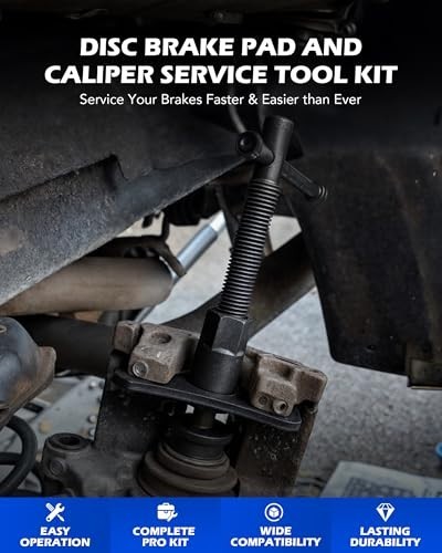 Universal Disc Brake Caliper Tool Kit | Professional Compression & Wind Back Set