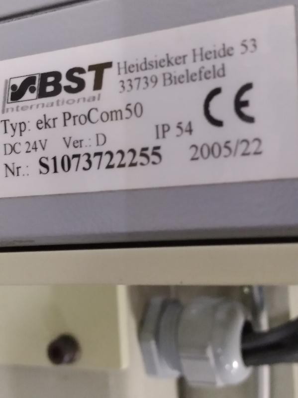 BST 38984 Type ekrProCom50 Web Guide Assembly