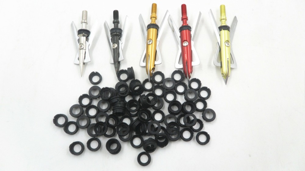 100 Shock Collars for Rage Broadheads Replacement Ring Slipcam Rear Deploy