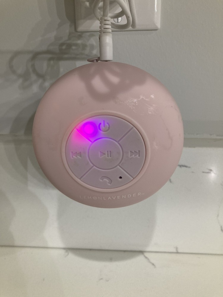 Lemon Lavender Bluetooth Wireless Speaker - Pink