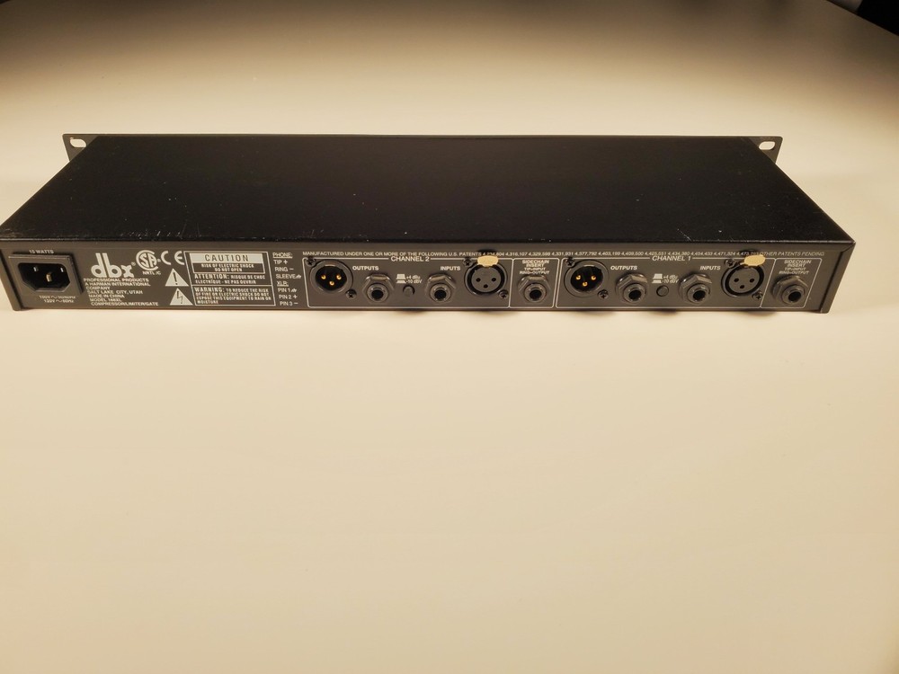 dbx 166XL Compressor Limiter/Gate DSP Effects Processor Cosmetic Damage See Desc