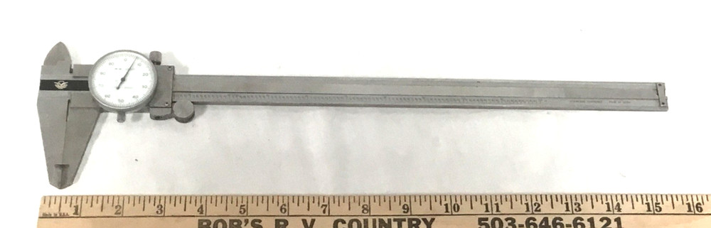 16” Stainless Shockproof Caliper .001 Precision Measuring Tool by Aerospace