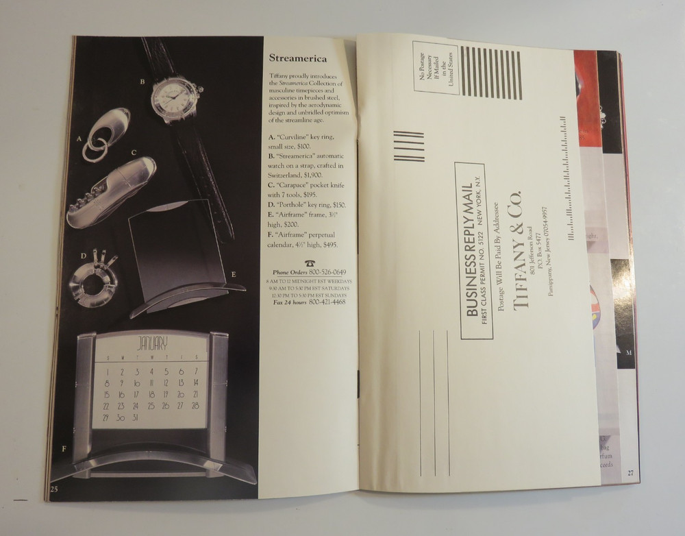 Tiffany & Co. ~ Holiday Selections 1993 Catalog