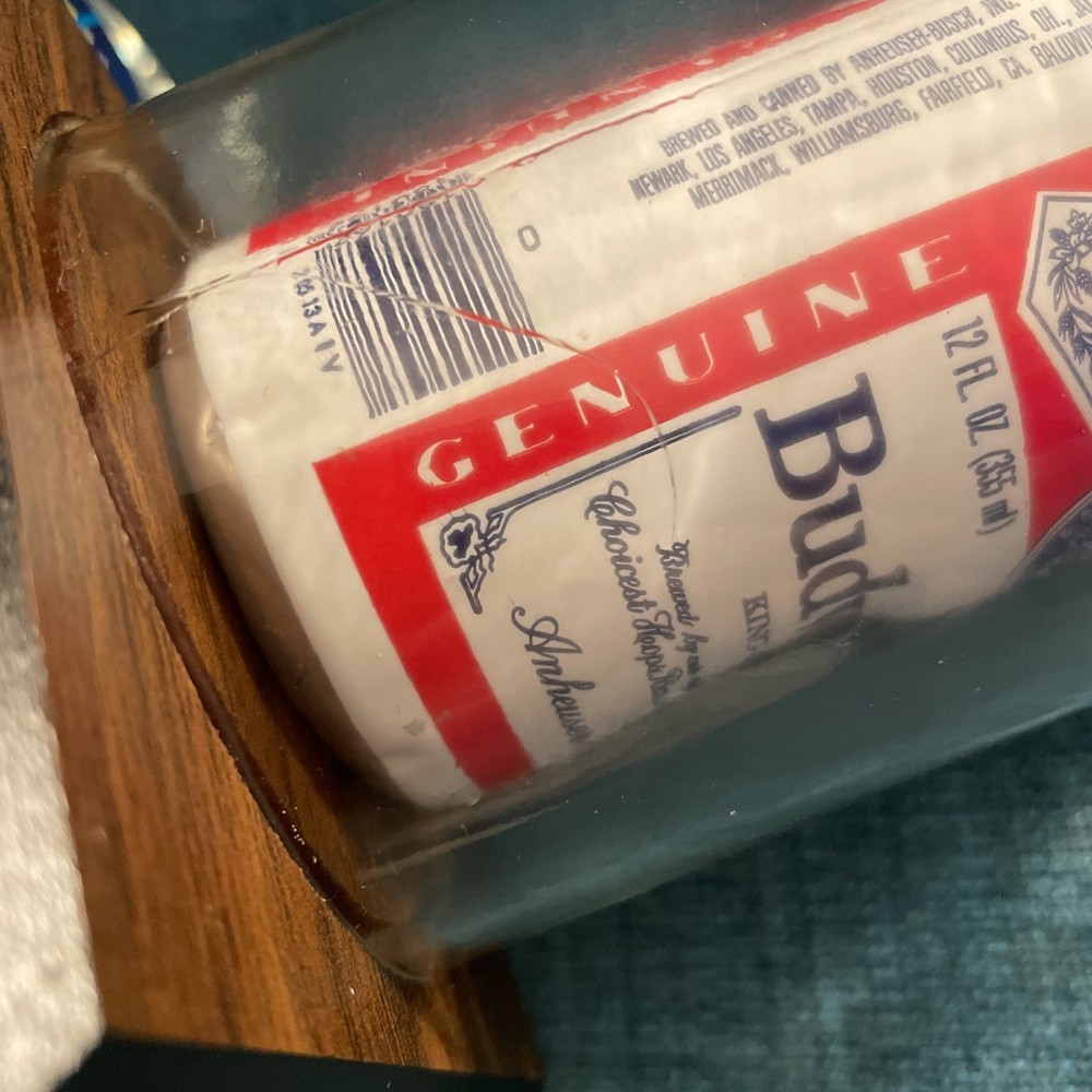 Budweiser Nostalgia Man Cave, Can In A Bottle-SEE DESCRIPTION