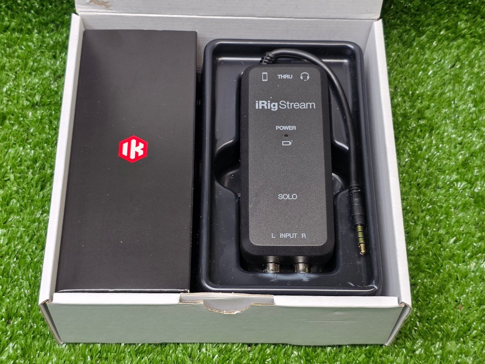 IK Multimedia iRig Stream Solo Streaming audio interface