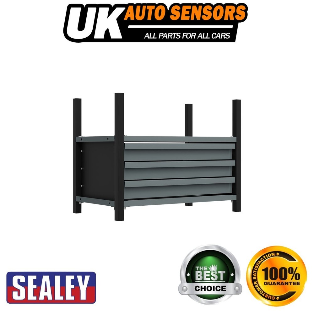 Sealey Modular Storage Mid Unit 3 Drawer & 1 Shelf 580mm APMRM2