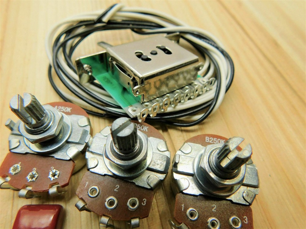 Stratocaster wiring kit for SSS