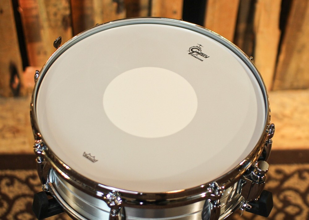 Gretsch 5x14 USA Custom Solid Aluminum Snare Drum