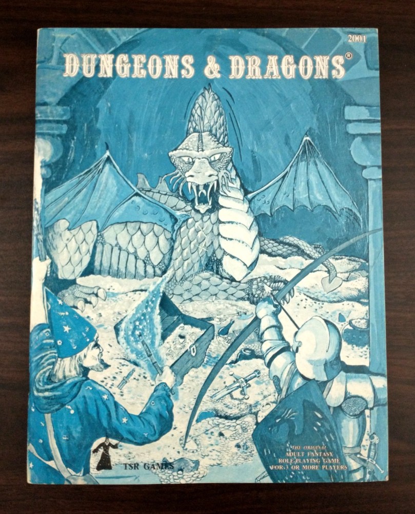 D&D Dungeons & Dragons Holmes Basic Set 4th+ printing 1979 TSR sealed dice