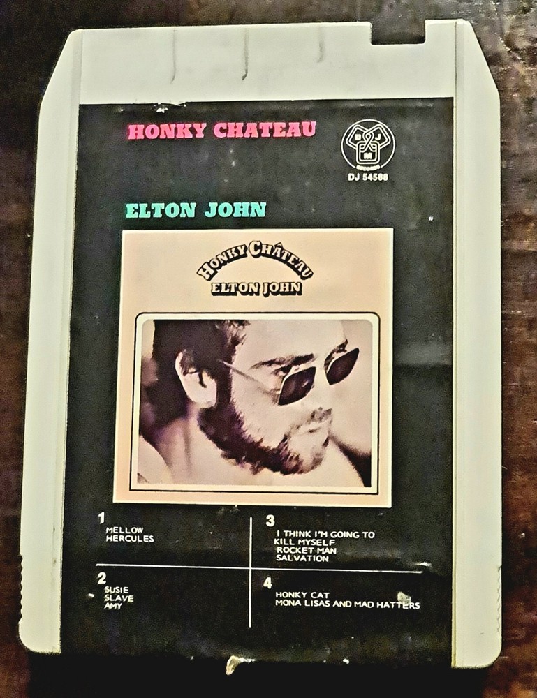 Elton John , Honky Chateau , 8-track Stereo