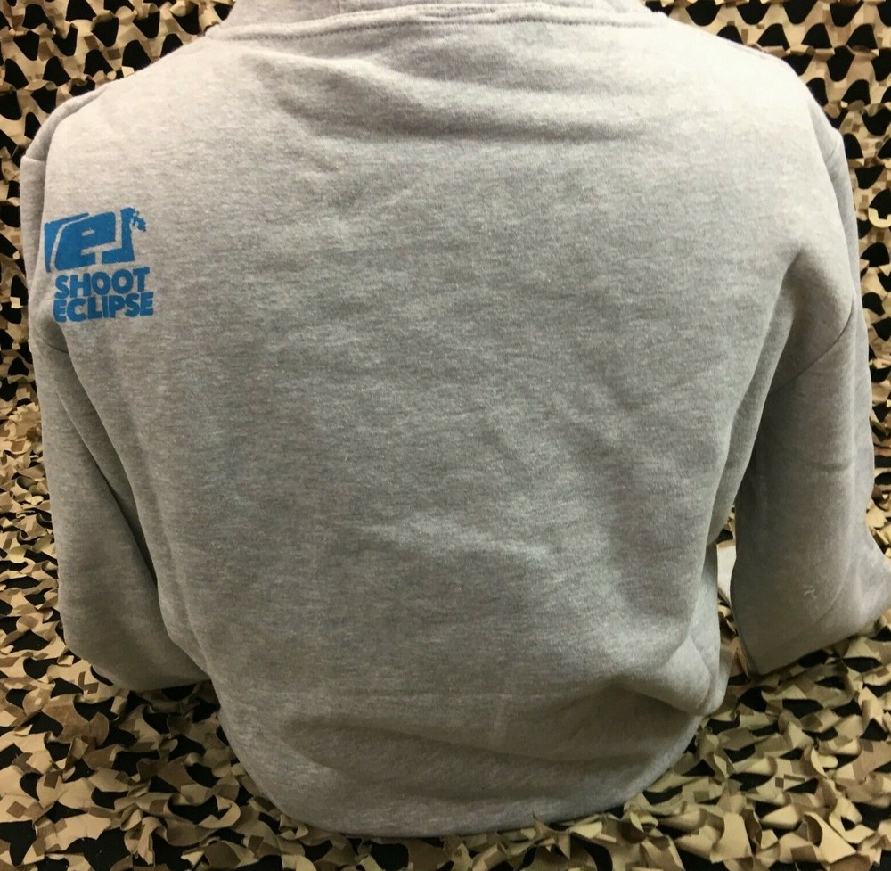 NEW MEDIUM Planet Eclipse Highrise Hooded Sweatshirt - Heather