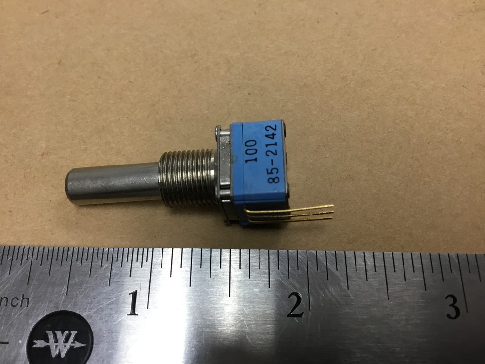 (1 PC) CLAROSTAT 10085-2142 NONWIRE WOUND VARIABLE RESISTOR