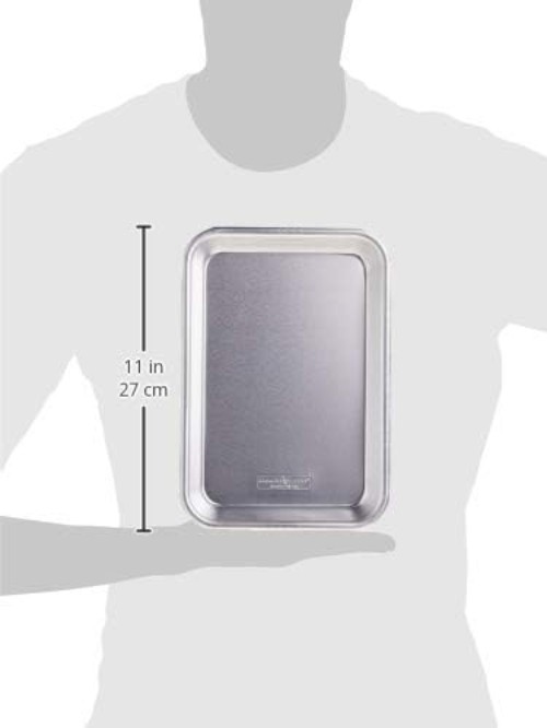 Naturals Aluminum 1/8 Sheet Baking Pan, 2-Pack - Versatile Kitchen Essential
