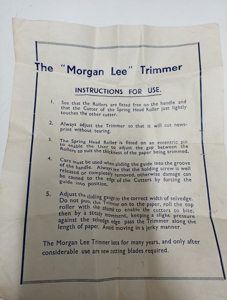 Morgan Lee Wall Paper Trimmer