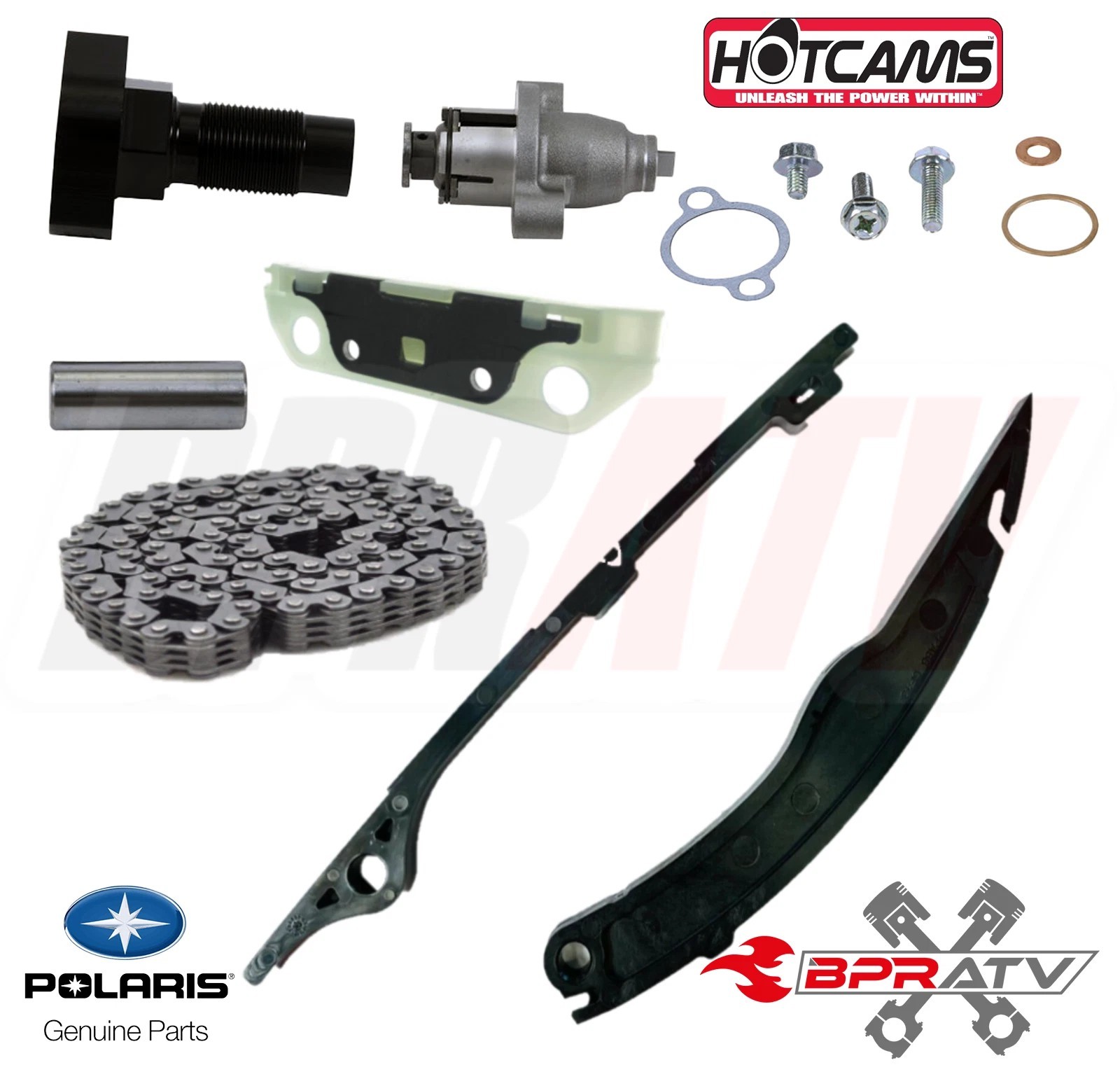 XP1000 XP 1000 OEM Timing Cam Chain Guides Top Fixed Guide Hotcams Tensioner Kit