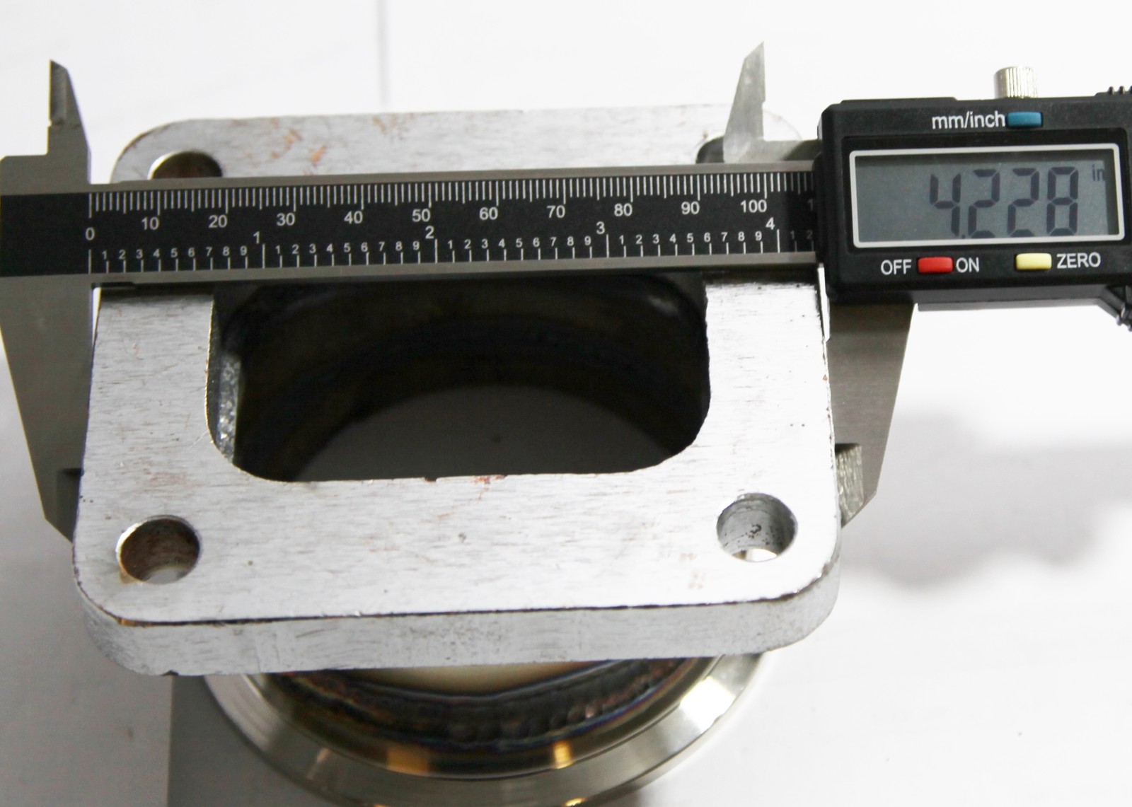 Combo Kit T4-4Bolt to 3"ID V-Band Flange Steel Adapter+Gasket+Clamp+Flanges