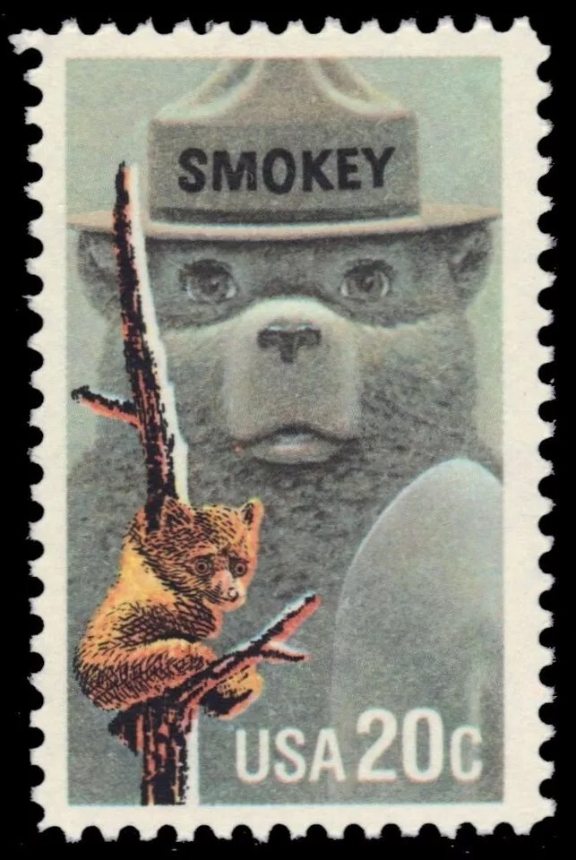 SMOKEY BEAR: The US Stamp #2096