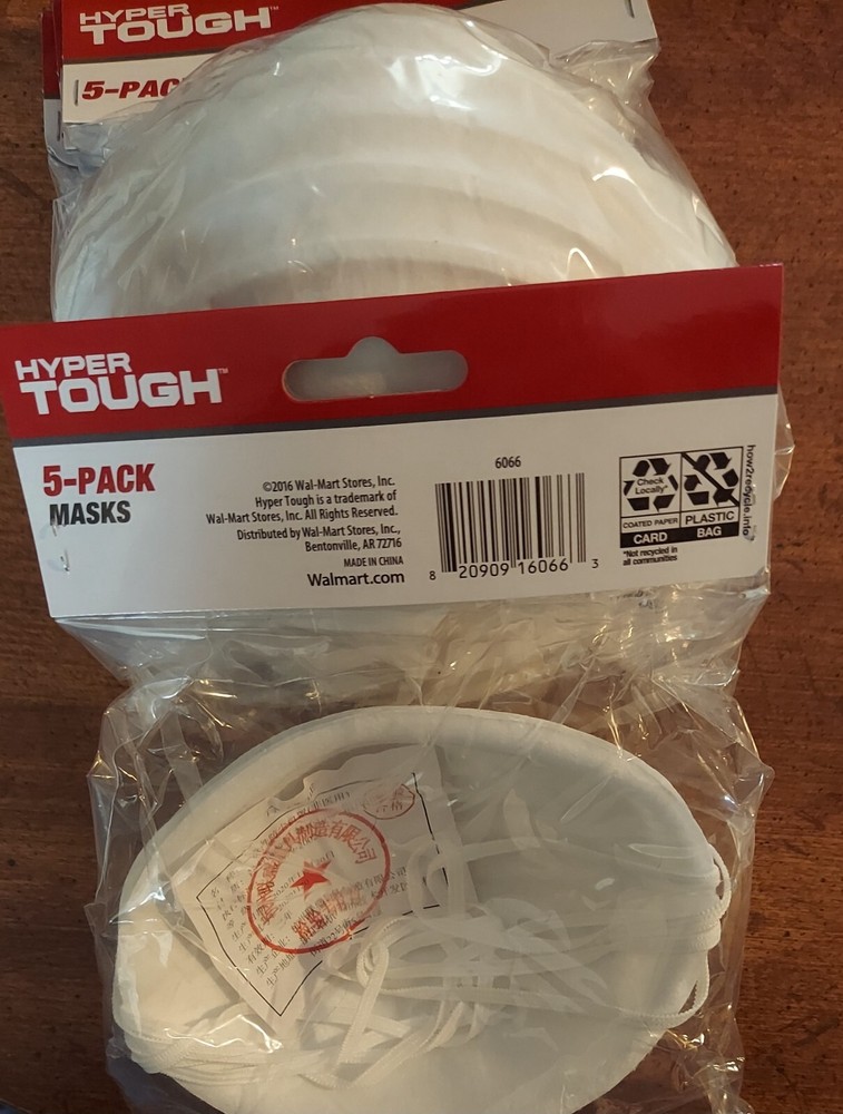 120 HYPER Tough Protective Masks. Dust Construction Sawdust Pollen Drywall